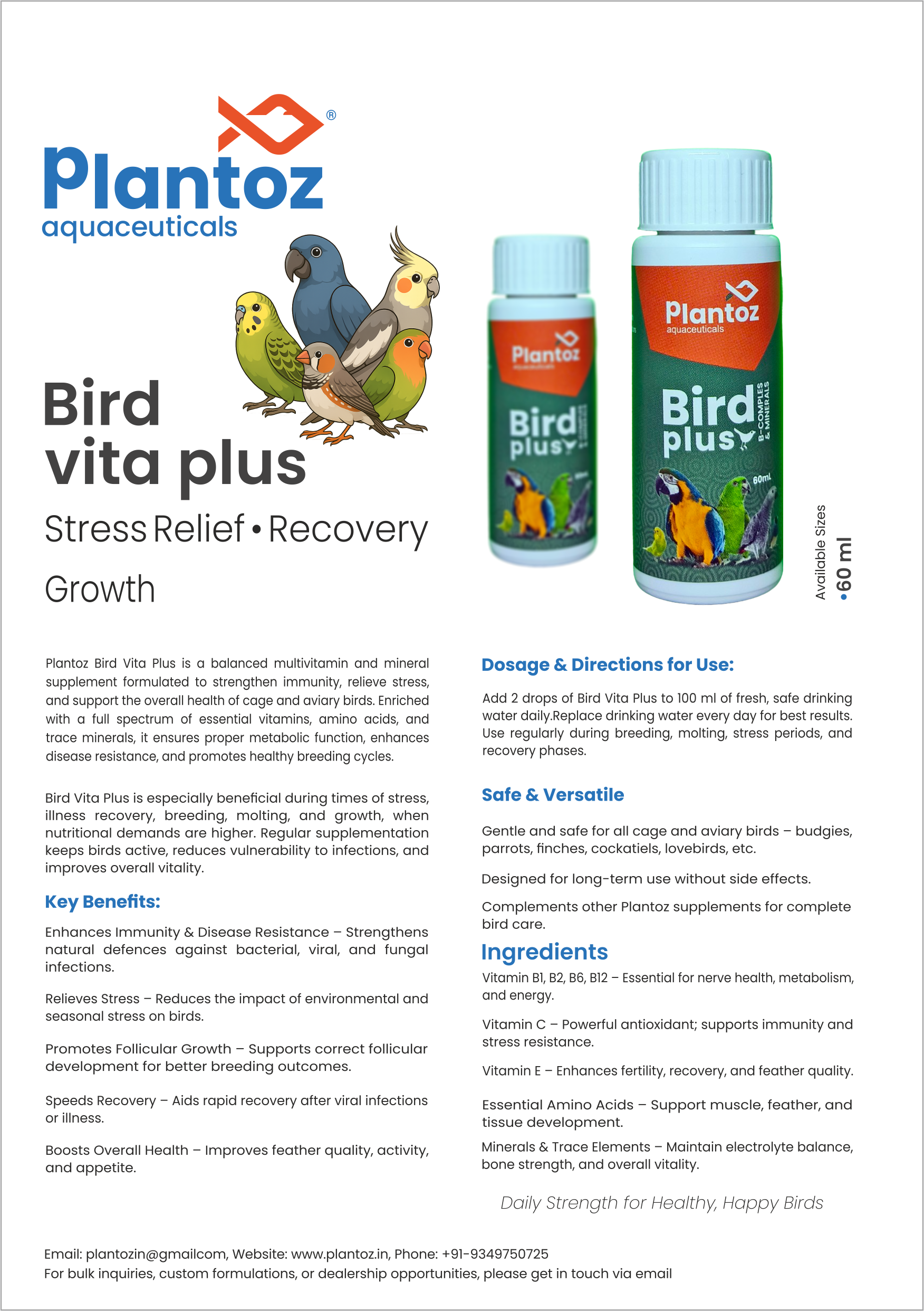 BIRD VITA PLUS