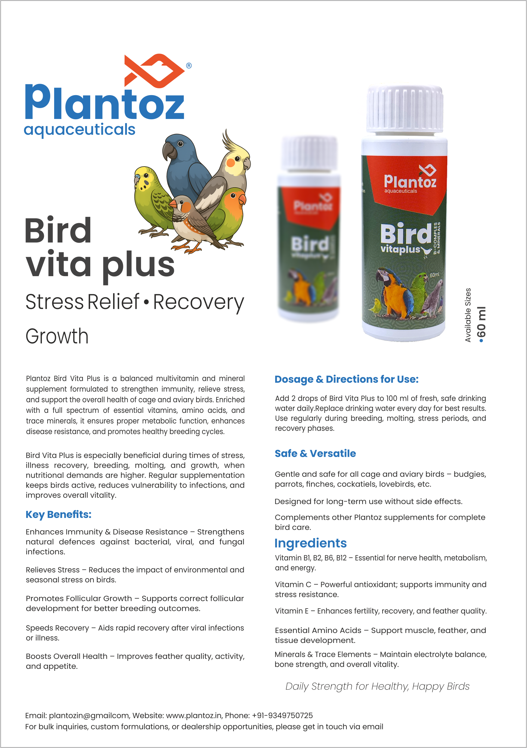 BIRD VITA PLUS